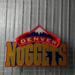 Denver Nuggets Neon Sign Nuggets Peak Mark 1