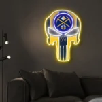 Denver Nuggets Neon Sign The Punisher 1