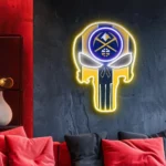 Denver Nuggets Neon Sign The Punisher 1