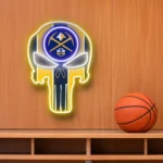 Denver Nuggets Neon Sign The Punisher 1