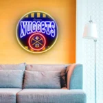 Denver Nuggets Neon Sign Vintage Acrylic 1