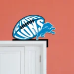 Detroit Lions Metal Sign Lion Football Art 1