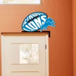 Detroit Lions Metal Sign Lion Football Art 1