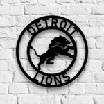 Detroit Lions Metal Sign Nfl 1