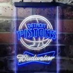 Detroit Pistons Neon Sign Budweiser 1