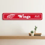 Detroit Red Wings Metal Sign Nhl 1