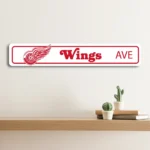 Detroit Red Wings Metal Sign Nhl 1