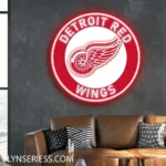 Detroit Red Wings Neon Sign Nhl 1