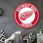 Detroit Red Wings Neon Sign Nhl 1