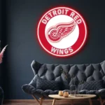 Detroit Red Wings Neon Sign Nhl 1