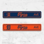 Detroit Tigers Metal Sign Artistic Mlb 1