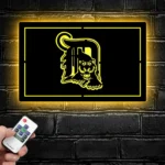 Detroit Tigers Metal Sign Bulldog G 1