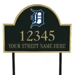 Detroit Tigers Metal Sign Letter D 1