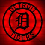 Detroit Tigers Metal Sign Mlb 1