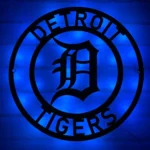 Detroit Tigers Metal Sign Mlb 1