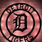 Detroit Tigers Metal Sign Mlb 1