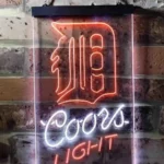 Detroit Tigers Neon Sign Coors Light 1
