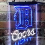Detroit Tigers Neon Sign Coors Light 1