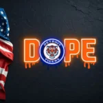 Detroit Tigers Neon Sign Dripping Dope 1