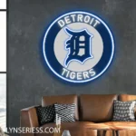Detroit Tigers Neon Sign Mlb 1