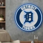 Detroit Tigers Neon Sign Mlb 1