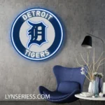 Detroit Tigers Neon Sign Mlb 1