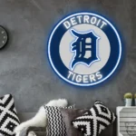 Detroit Tigers Neon Sign Mlb 1