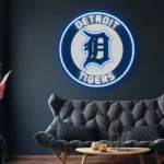 Detroit Tigers Neon Sign Mlb 1