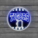 Detroit Tigers Neon Sign Retro Acrylic 1