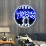 Detroit Tigers Neon Sign Retro Acrylic 1