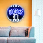 Detroit Tigers Neon Sign Retro Acrylic 1