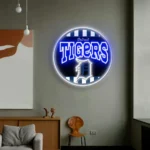 Detroit Tigers Neon Sign Retro Acrylic 1