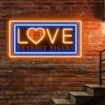 Detroit Tigers Neon Sign Romance Sign 1