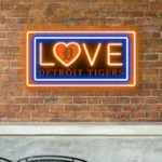 Detroit Tigers Neon Sign Romance Sign 1