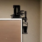 Dixie Metal Sign Tap Handle 1