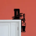 Dixie Metal Sign Tap Handle 1