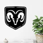 Dodge Metal Sign Logo Car 1