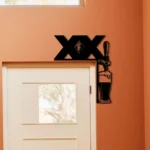 Dos Equis Metal Sign Texas Tap Handle 1