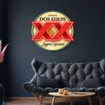 Dos Equis Neon Sign Detailed Texas 1