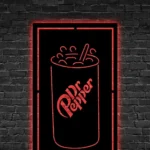 Dr Pepper Metal Sign Cup 1