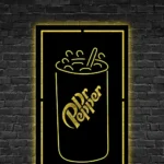 Dr Pepper Metal Sign Cup 1