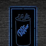 Dr Pepper Metal Sign Cup 1