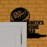 Dr Pepper Metal Sign Custom Bottle Cap 1