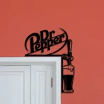 Dr Pepper Metal Sign Tap Handle 1