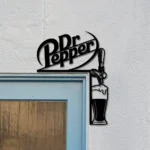 Dr Pepper Metal Sign Tap Handle 1