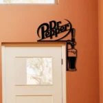 Dr Pepper Metal Sign Tap Handle 1
