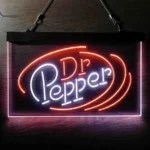 Dr Pepper Neon Sign Line Logo 1