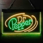 Dr Pepper Neon Sign Line Logo 1