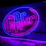 Dr Pepper Neon Sign Line Logo 1