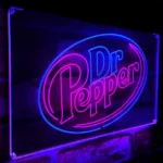Dr Pepper Neon Sign Line Logo 1